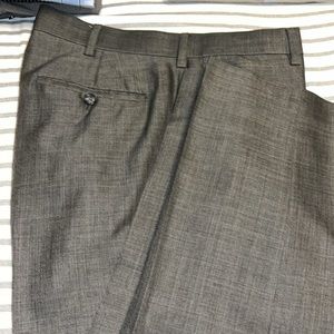 Cubavera Gray Brown Dress Pants